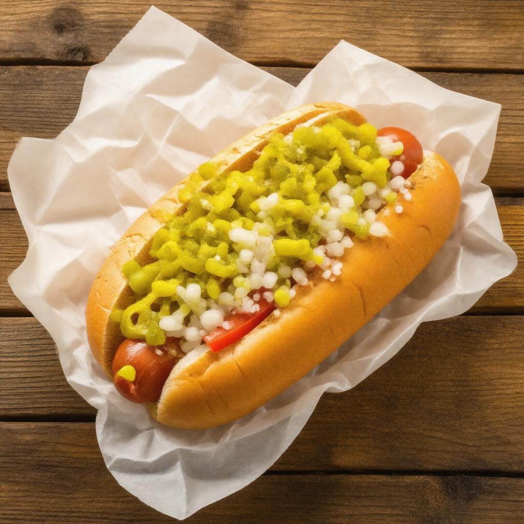 Chicago hot dog
